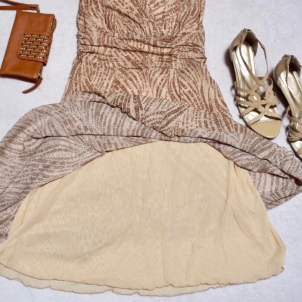 Gorgeous Sleeveless Nylon Dress - Picture 3 of 6